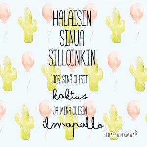 Magneetti voimalauseella - Halaisin sinua silloinkin