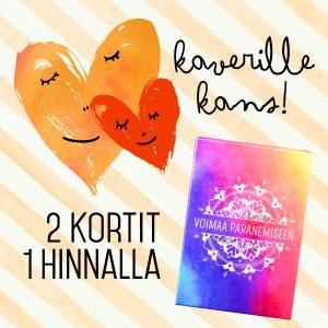 Voimaa paranemiseen -kortit – 2 pakkaa 1 hinnalla