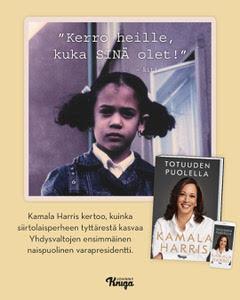Kamala Harris: Totuuden puolella -kirja.