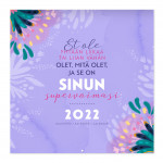 Pieni seinäkalenteri 2022