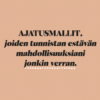 Anna itsellesi mahdollisuus -paketti - Image 15