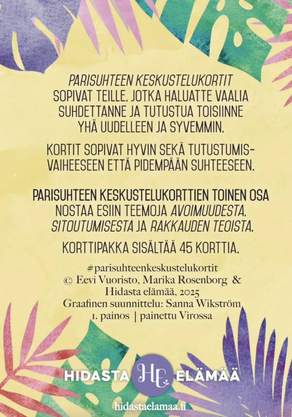 Parisuhteen keskustelukortit 2 - Image 11