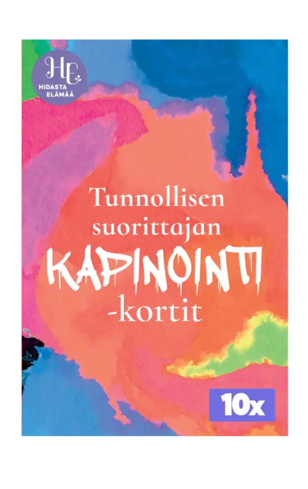 Tunnollisen suorittajan kapinointikortit (10 pakkaa)