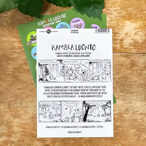 Meni metsään -tarrat (Kamala luonto) - Image 4