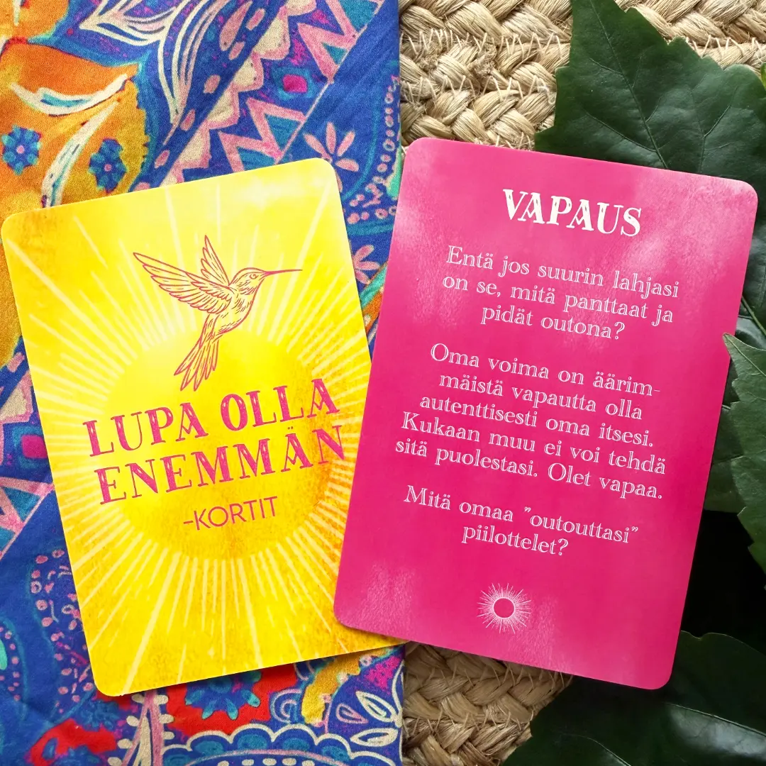 Lupa olla enemmän -kortit - Image 5